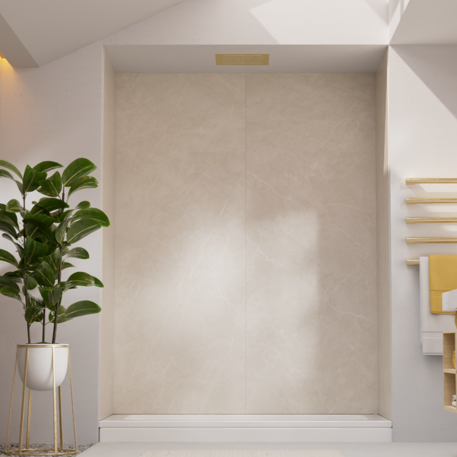 ULICI Panels Roman Pisa Tile Tub/Shower Wall  Kit